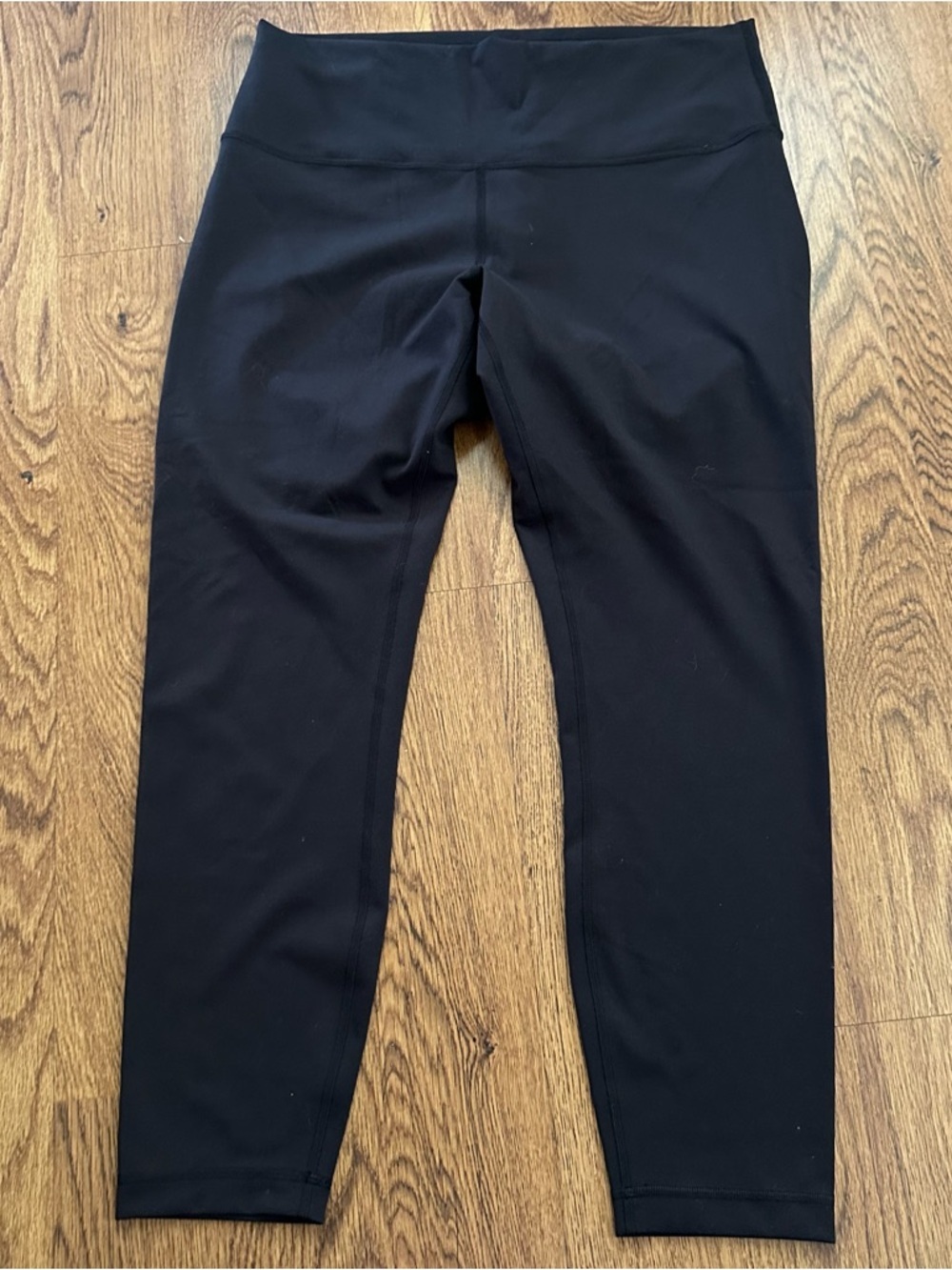 Lululemon Black High-Waist Active Leggings size 14 sports running yoga
